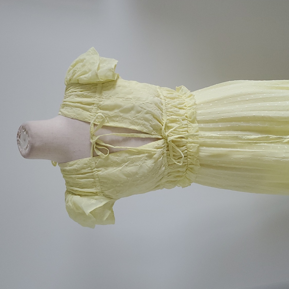 ASOS women’s Yellow midi / Maxi Dress Size 4. Like new - Picture 3 of 9
